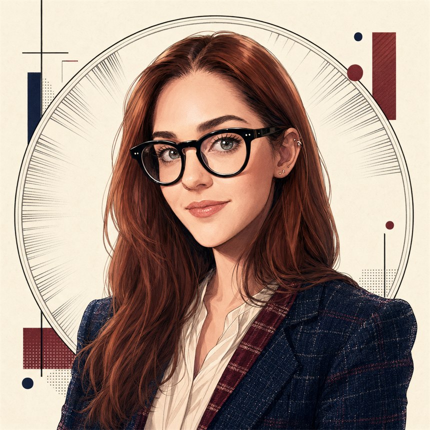 Ritratto illustrato di Eleonora Delnevo